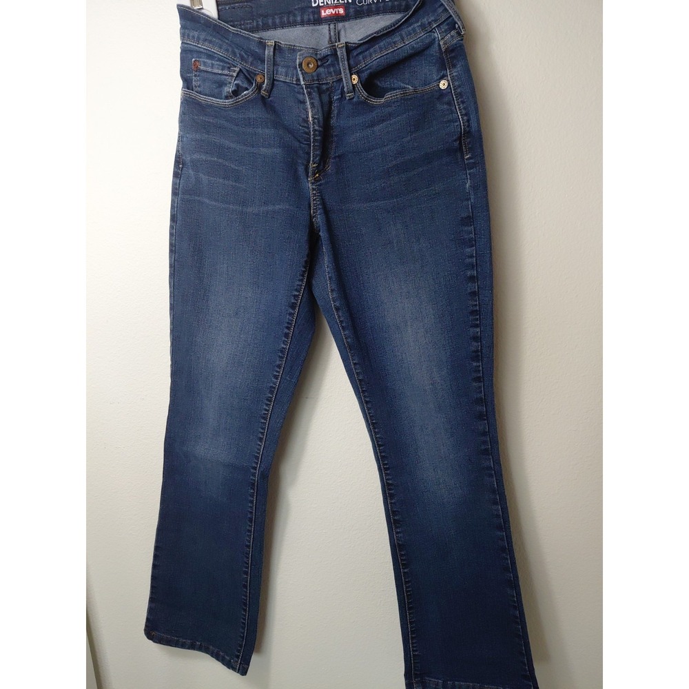 Denizen Levis Modern Bootcut Jeans Medium Blue Mid Rise Y2K Size 4